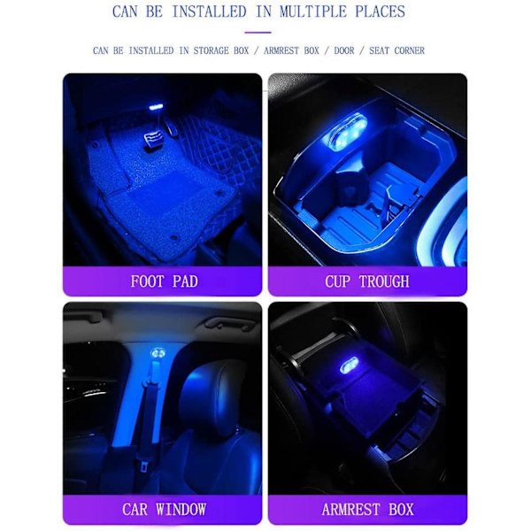 2-pack Led Shoe Clip Light Regntätt Lysande Blinkande Ljus Ni