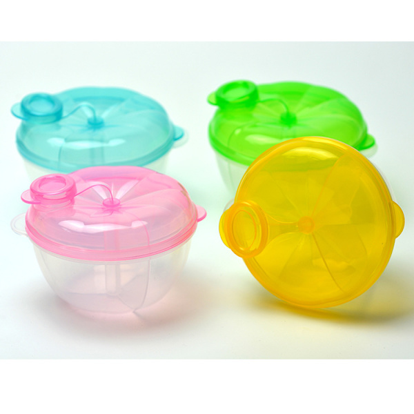 Baby Mælkepulver Formel Dispenser, Spildsikker Formel Dispenser og Snack Opbevaringsbeholder, 2 pak