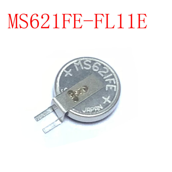 För SEIKO MS621FE FL11E 3V 5,5 mAHr uppladdningsbart batteri superkapacitet A 10Pcs
