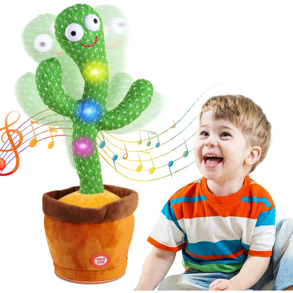 Talking Cactus Dansande baby för pojkar Flickor, Dansande Singi