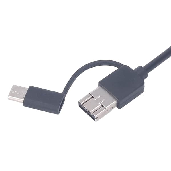 5 M USB Endoskopkamera 5,5 Mm Borescope Inspeksjons Snake Camera med LED-lys
