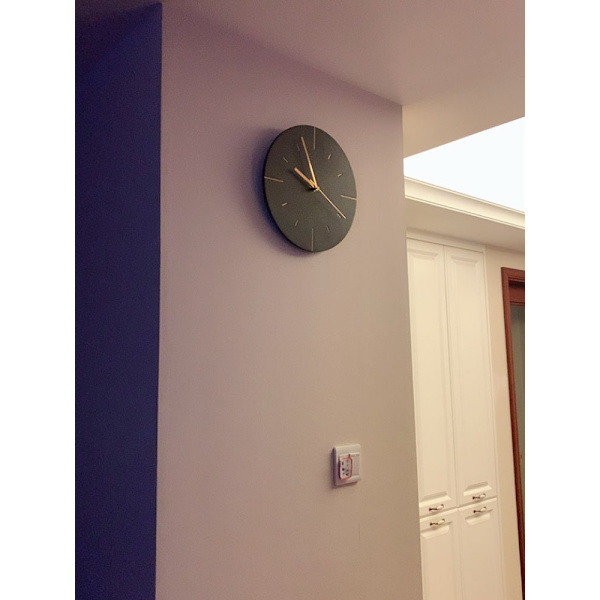 Nordic Industrial Style Cement Väggklocka Modern Creative Silent Clocks Väggdekor Klocka Watch Vardagsrum Reloj Present