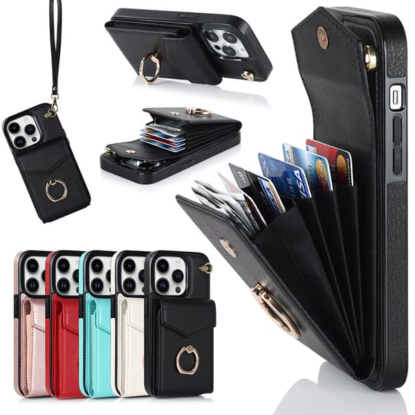 IPhone 14 Pro Case till Apple Card Creative Case - Svart