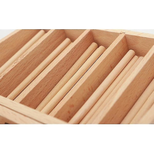 Trä Montessori Läromedel Hem Spindel Box Montessori dagis