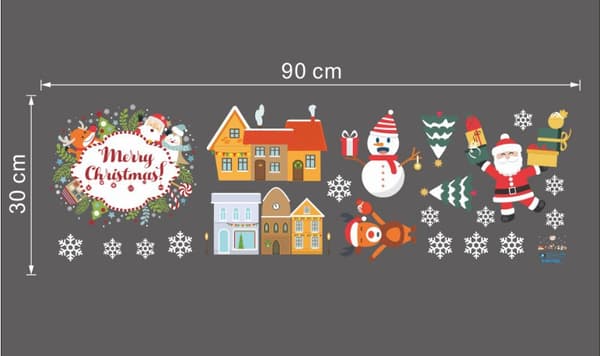 LED Julepynt Lys Træ Hængende Julepynt Stjerne Snemand Gaver (Stil 3)