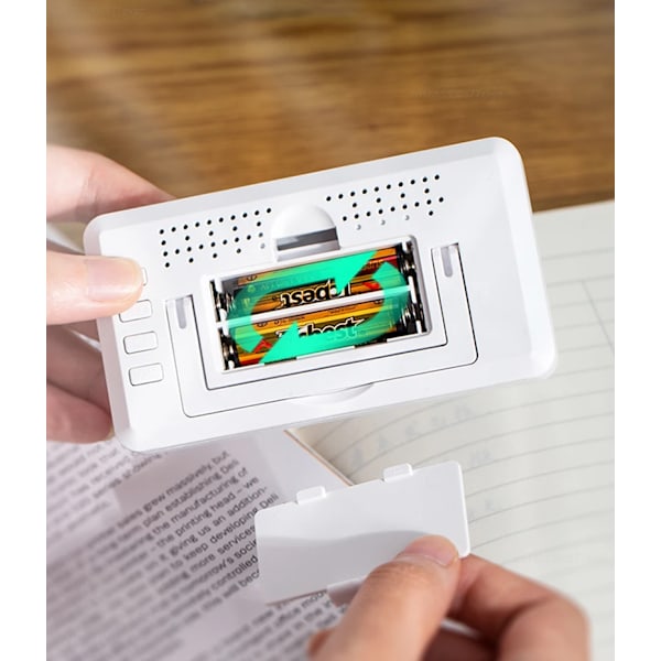 Ny Xiaomi Elektronisk Väderstation Hög Precision Termometer Hygrometer Med Bordsklocka Miniatyr Termometer Instrument Med LCD-skärm