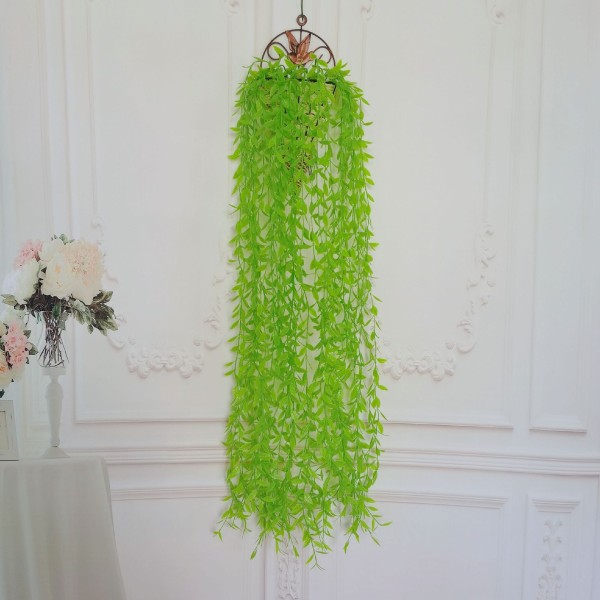 5 st konstgjord murgrönaväxter Murgrönlöv konstgjord girland kompatibel med bröllopsdekoration Balkong Kök Trädgård Kontor
