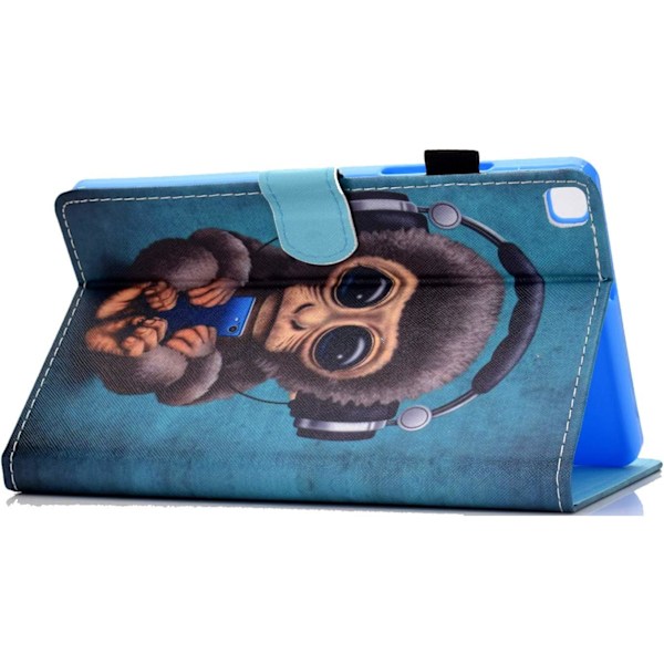 Etui til Samsung Galaxy Tab A7 Lite 8.7 2021 SM-T220/T225 Nettbrett Folio Shell Stativ Etui Beskyttelsesetui med Stativ og Kortspor - Music Monkey