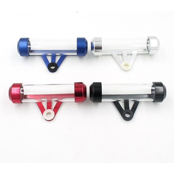 Klistermärkehållare Klistermärkehållare för motorcykel Vattentätt cylindriskt rör (slumpmässig färg)