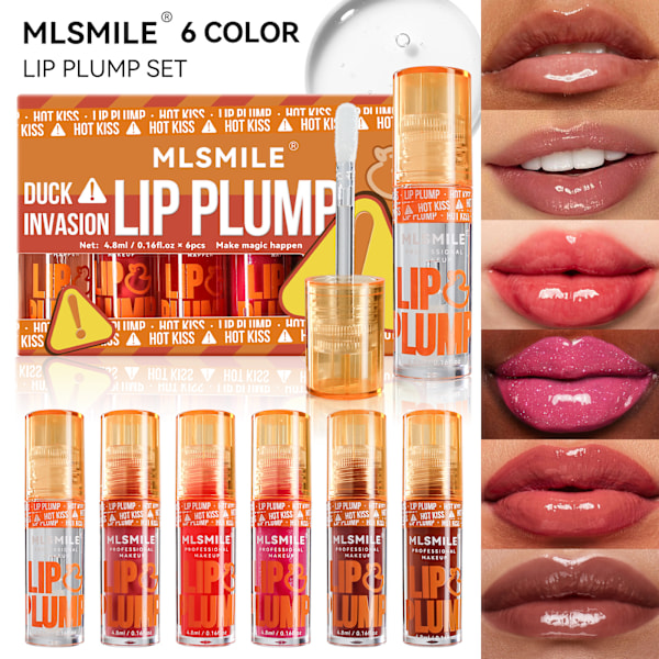 MLSMILE Plumping Lip Pencil Pearl Mirror Langvarig læbeblyant Læbeblyant