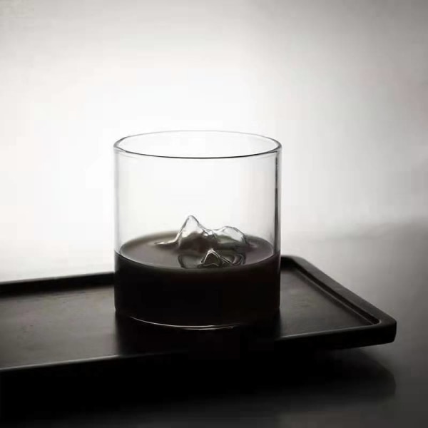 Fuji Fjell Kopp Vintage Japansk stil vannkopp kaffekopp whisky vinkopp husholdnings varmebestandig tekopp Cangshan glasskopp