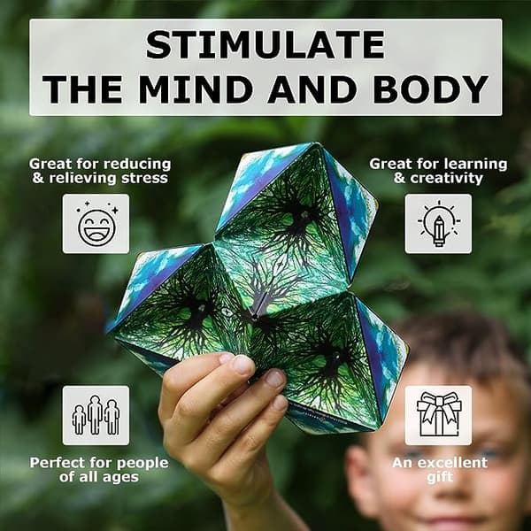 3D Magnetiskt Pussel för Vuxna Magic Cube Magnetkub（Wings）