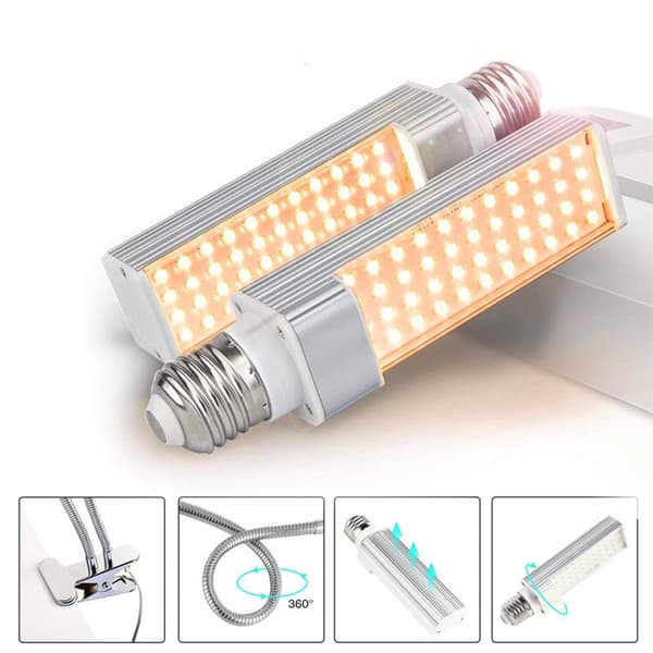 2 st Bil LED-lampor Interiör, 7 Färger LED Interiör Bilbelysning