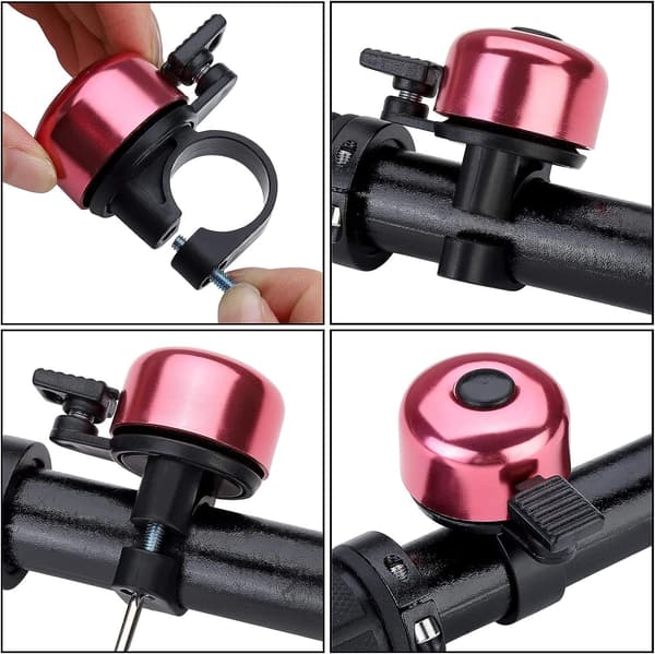 2Bike Ringklocka i Aluminium