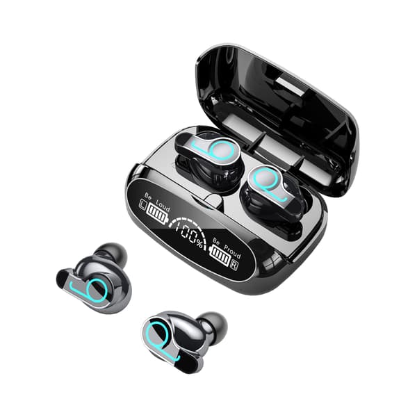 M32 Bluetooth hörlurar True Wireless In-ear Bluetooth 5.1-ljud (svart)