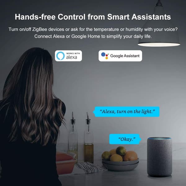 SONOFF Zigbee Hub, Smart Zigbee Gateway Bridge, Trådløs Forbindelse af Dine Smarte WiFi- og Zigbee-Enheder, Kompatibel med SONOFF Zigbee-Enheder