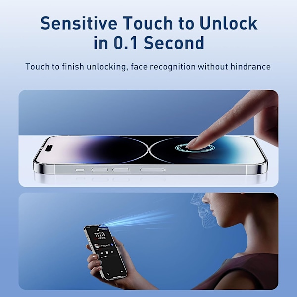 2-Pack - iPhone 7/8/SE - Härdat Glas Skärmskydd iPhone 7/8/SE