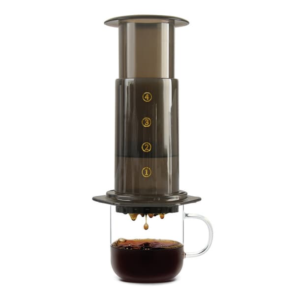 Kaffe- och espressomaskin - Gör snabbt utsökt kaffe utan bitterhet - 1 till 3 koppar per pressning