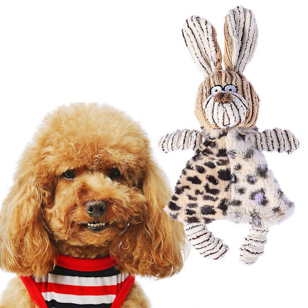 Squeaker Dog Chew Toy, 2 delar Slipper Shape Sound Toy Intera