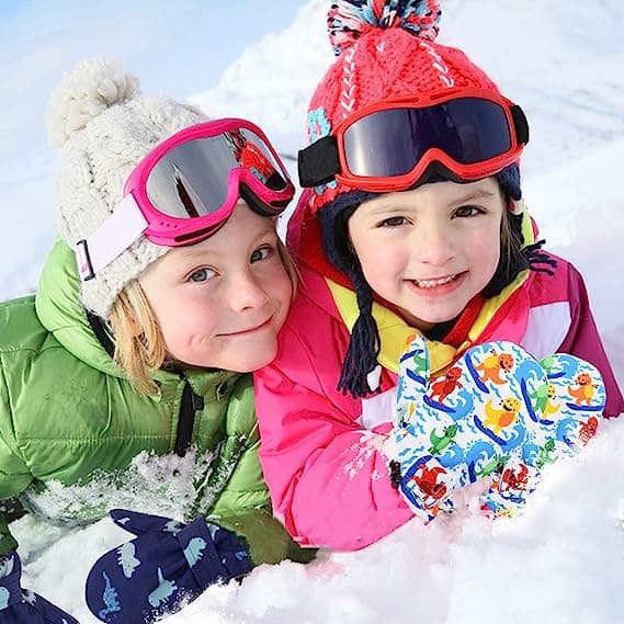 Forede Uld Småbørns Vanter Børn Vinter Varme Handsker Børn Ski Handsker
