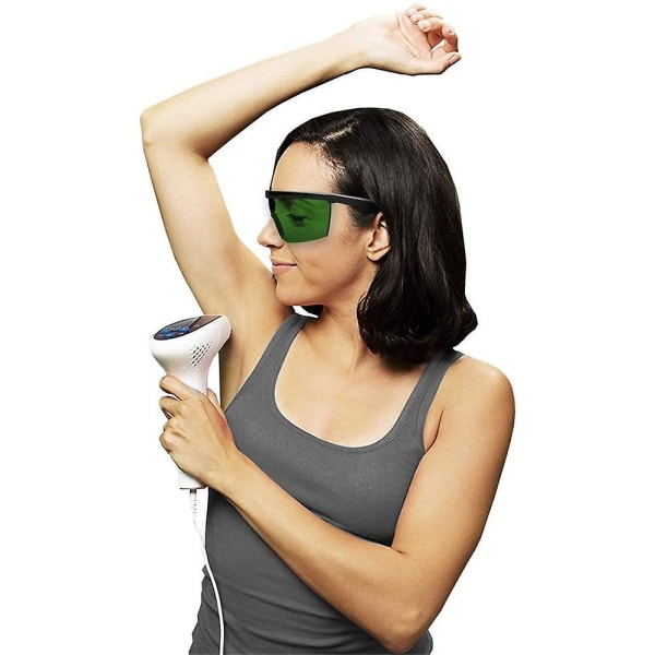 Glasögonskydd Skyddsglasögon, Uv-laserskydd Skönhetsutrustning Glasögon för läkare, sjuksköterskor och lasertekniker (svart)