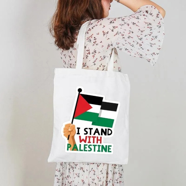 Palestina Flagga Karta Väska Kufiya Hatta Bulk Estetiska Kvinnor Väskor Resväska Kvinna Handväska A