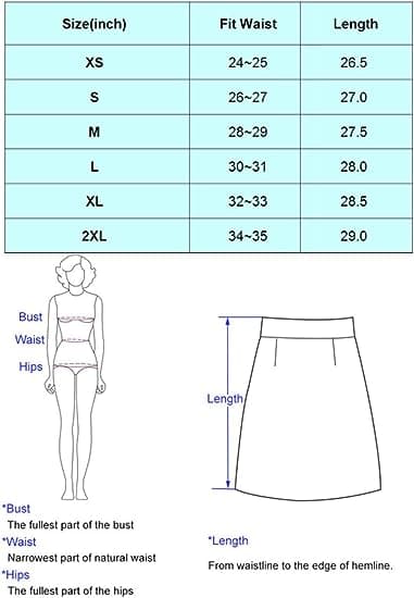 Enkel Slim Fit Silver Silk A-line kjol Elastisk söt midikjol (orange, M)