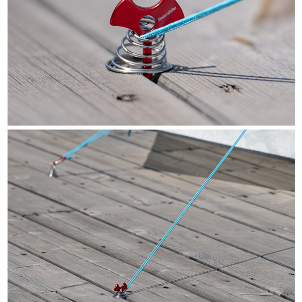 4-däcks planka väg camping fishbone spikrep spänne tält windpro