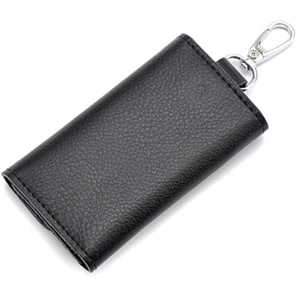 Case i läder, Nyckelfodral i läder (svart)
