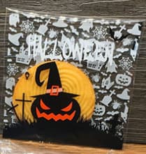 400 stk. Halloween Bagevare Emballagepose Kiks Kagepose