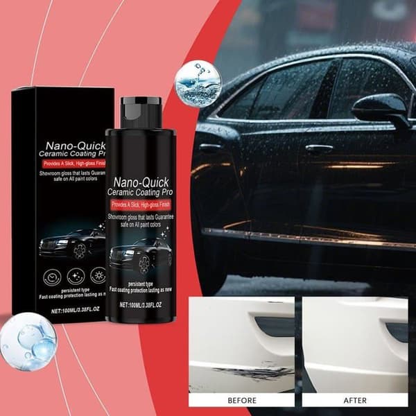 Nano-Quick Ceramic Coating Pro til biler, Nano Quick Coat Restore, Nano Quick Restore-belægning