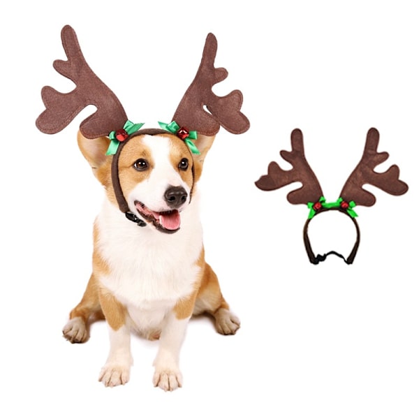 Stort Hundehalsklæde Julepandebånd Hundetøj Kæledyrssmykker Ch