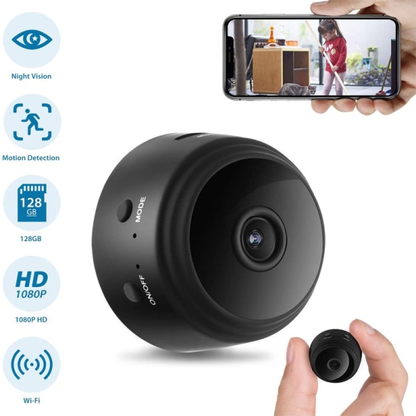 Trådlös intelligent högupplöst kamera WiFi-fjärrmonitor Wifi-kamera Webbkamera