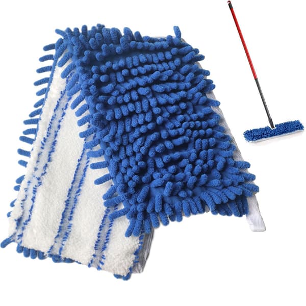 Adaptasjon O-Cedar Oezeda flatmoppklut mikrofibermopphode tilbehør moppeerstatningsklut (4 stk)