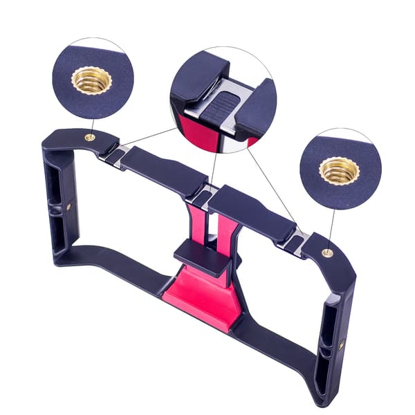 Handhållen stabilisator för smartphone ram