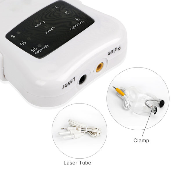 Rhinit Instrument Lågfrekvent rött ljus Massage Fysioterapi Instrument Näshinder Intelligent Anti-Snarkning Rhinitis Device