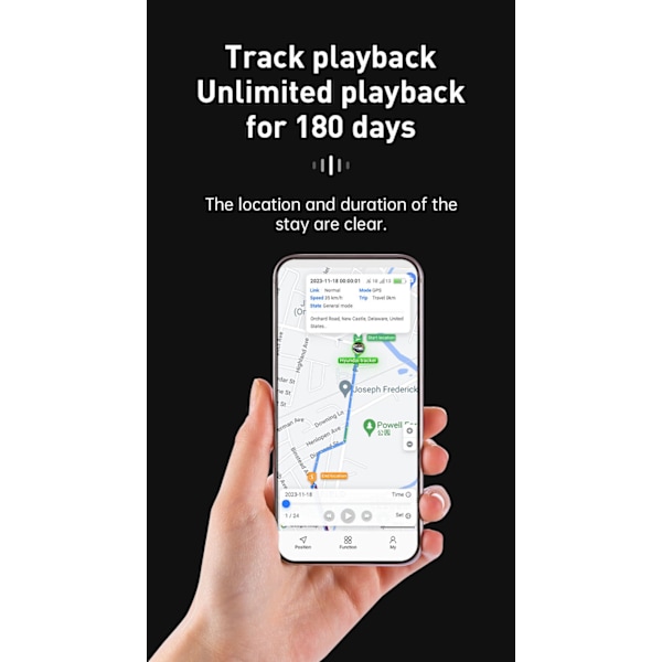 Mini Gps Tracker Realtid Bil Lastbil Fordon Sms Locator Gsm Gprs Gf10
