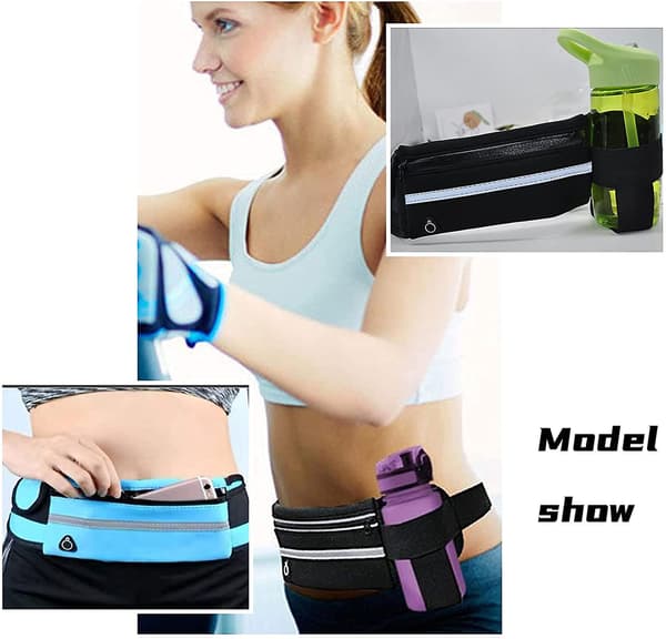 Sport Hip Pack Löparväska Mobiltelefon Jogging Löparbälte