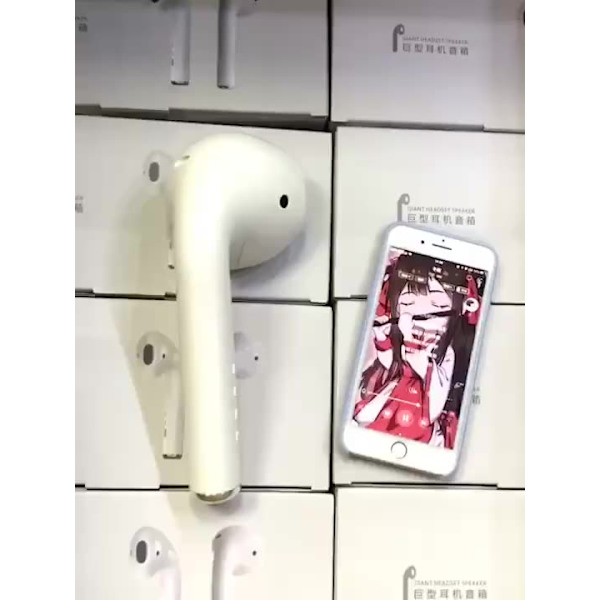 TIKTOK Explosive Super Giant hörlurshögtalare Large Apple andra generationens Bluetooth högtalare (1 st)