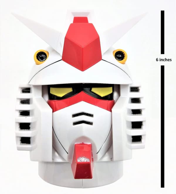 Samlarobjekt Gundam Figur Mugg / Gundam Kaffemugg
