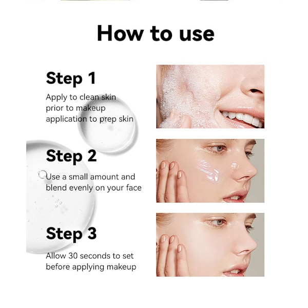 5 ml Face Primer Pore Invisible Makeup Face Primer Foundation Grip Primer 04#