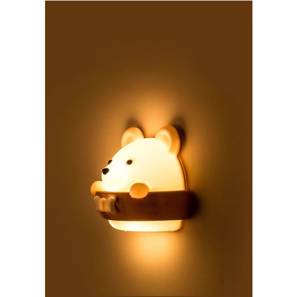 3D Flytande Moon Lamp Illusion Färg skötbord Nig