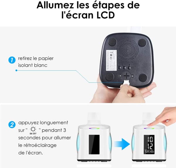 Toast Led nattljus, form av rostat bröd med timer 15 minuter