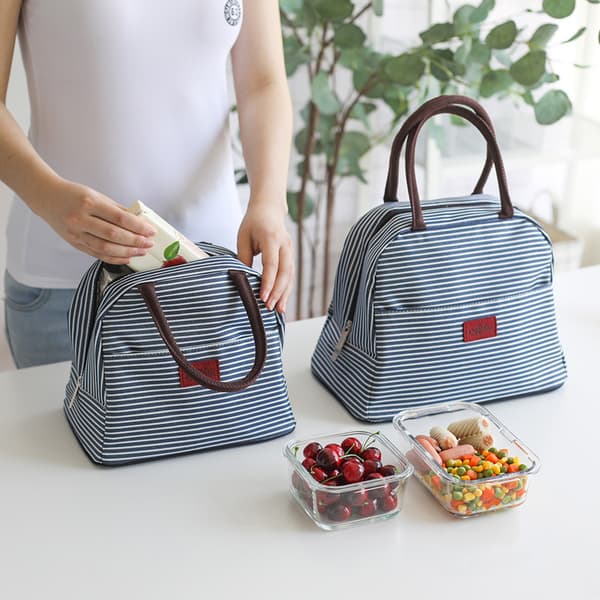Matpose Tote Bag Matpose for Kvinner Matboks Isolert Matbeholder