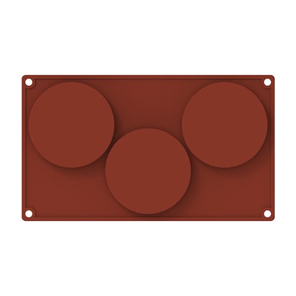 2 stk Chokoladeform Cylindrisk Silikonkage DIY Form
