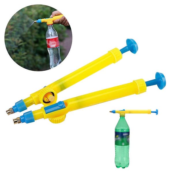 2 st Sprinkler Hushållsmanual Push-pull Tryckspruta Sprayflaska Bevattning Biltvätt Pot Munstycke