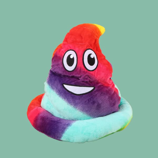 Brun Emoticon Bæsj Hatt 1 Per Bestilling