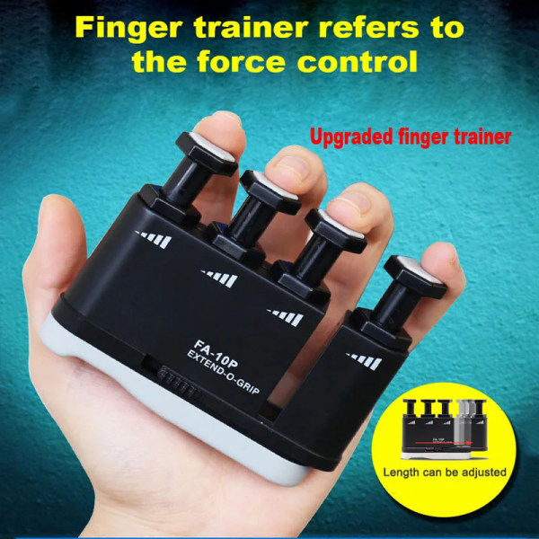 Finger Trainer Exerciser Handgrepp Finger Piano Gitarr Fingerkänslighet Styrka Power Practice Trainers
