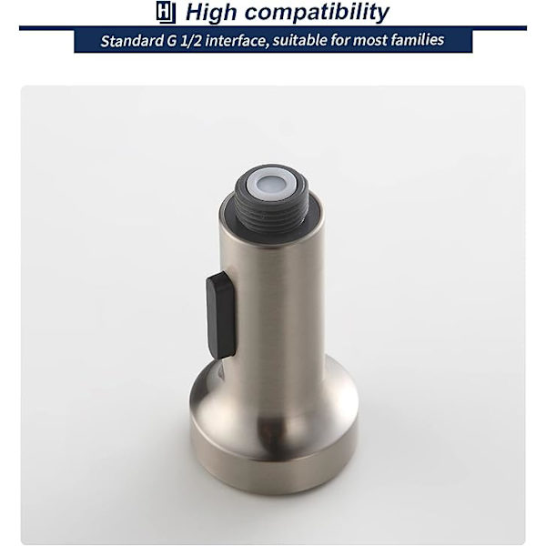 Handduschblandare Köksvaskblandare Press Down Pro Head 2 Funktioner Jets Köksblandare Universal Handduschblandare Tillbehör