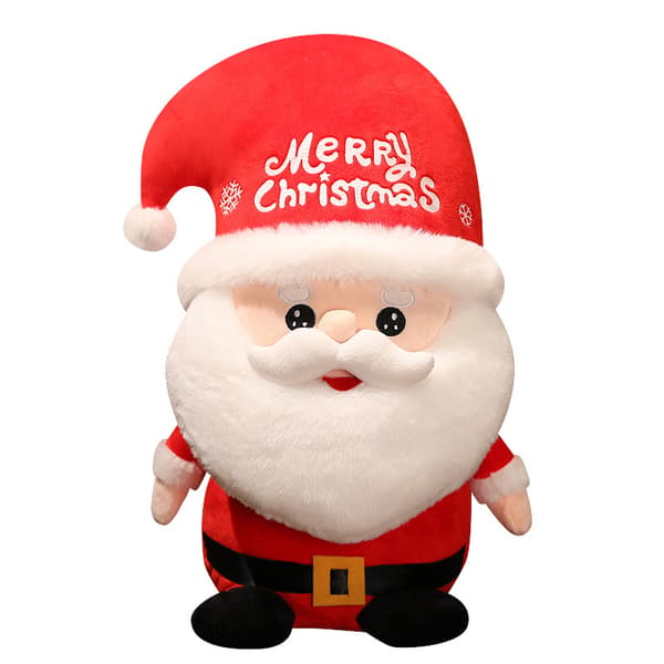 Vit skäggig jul Tomte docka Julklapp 35cm